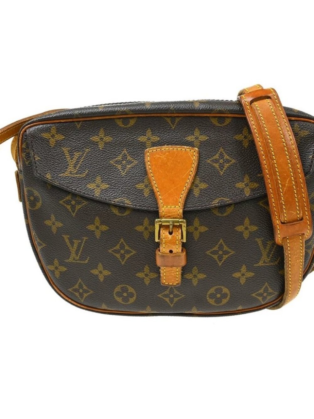 LOUIS VUITTON JEUNE FILLE MM SHOULDER BAG MONOGRAM
